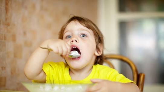 Catering Solid Food Habits in an Infant